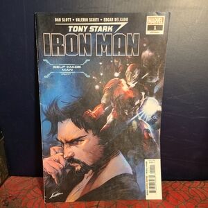 139426 Tony Stark Iron Man #1 LGY# 601 NM- (2018 Marvel Comics)#black shelf 2#